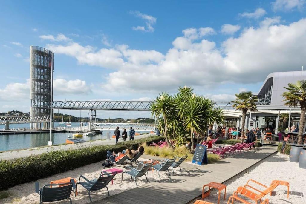 Joli T2 En Centre-Ville Lorient Avec Balcon Cosy Esterno foto