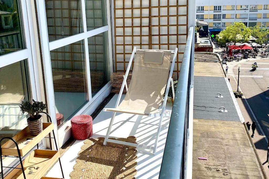 Joli T2 En Centre-Ville Lorient Avec Balcon Cosy Esterno foto
